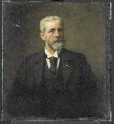 Therese Schwartze Frederik Daniel Otto Obreen oil